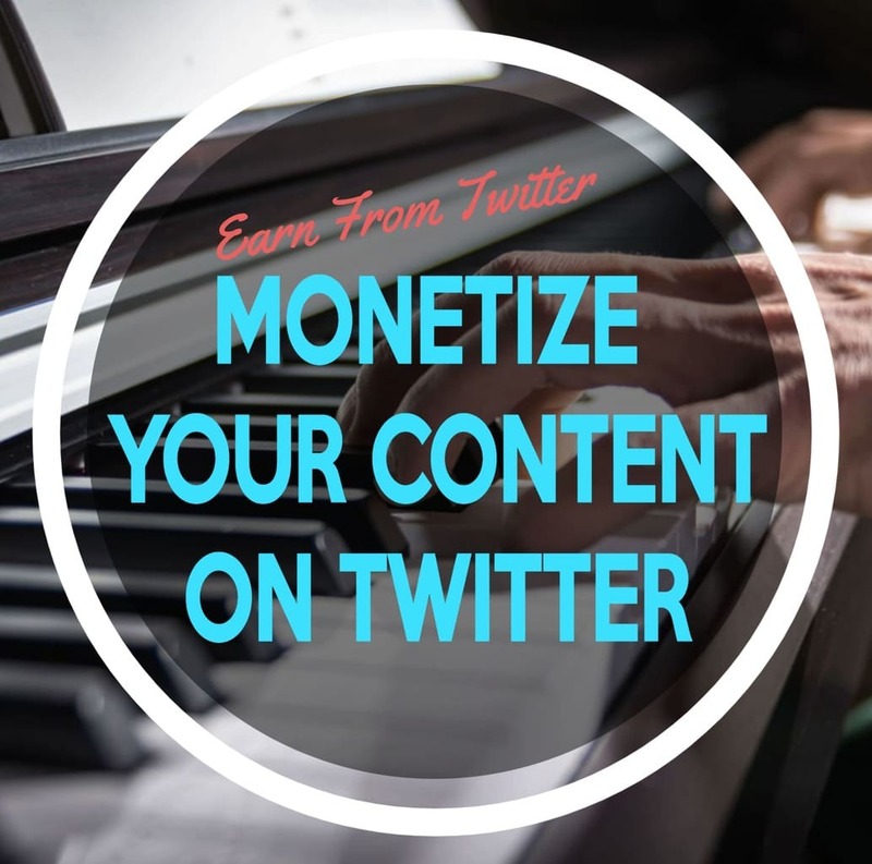 Twitter will Monetize you post
